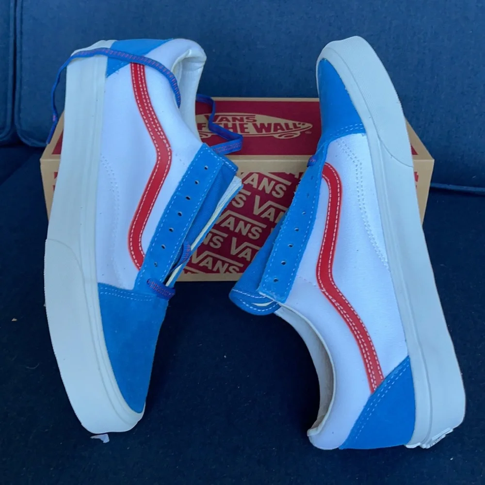 Vans WMNS Old Skool Sport Pop Vallartabl/Red Sneakers - Picture 12 of 16